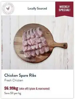 Tasman Butchers Chicken Spare Ribs offer