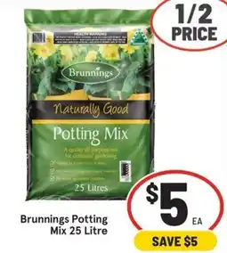 IGA Brunnerings Potting Mix offer
