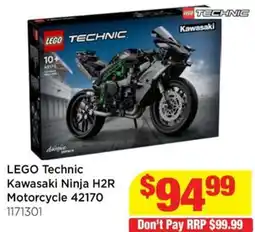 Mr Toys LEGO Technic Kawasaki Ninja H2R Motorcycle offer