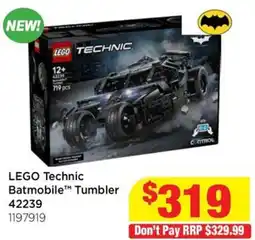 Mr Toys LEGO Technic Batmobile™ Tumbler offer