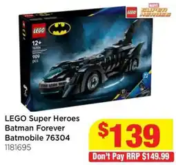 Mr Toys LEGO Super Heroes Batman Forever Batmobile offer