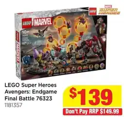 Mr Toys LEGO Super Heroes Avengers: Endgame Final Battle offer