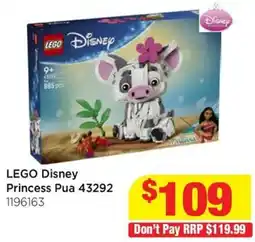 Mr Toys LEGO Disney Princess Pua offer