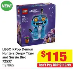 Mr Toys LEGO KPop Demon Hunters Derpy Tiger and Sussie Bird offer