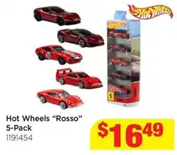 Mr Toys Hot Wheels "Rosso" 5-Pack offer