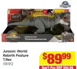 Mr Toys Jurassic World: Rebirth Feature T.Rex offer
