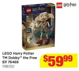 Mr Toys LEGO Harry Potter TM Dobby™ the Free Elf 76469 offer