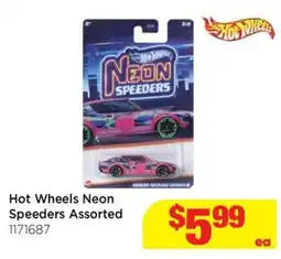 Mr Toys Hot Wheels Neon Speeders Assorted offer