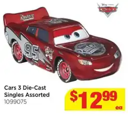 Mr Toys Cars 3 Die-Cast Singles Assorted offer