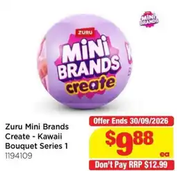 Mr Toys Zuru Mini Brands Create - Kawaii Bouquet Series 1 offer