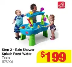 Mr Toys Step 2 - Rain Shower Splash Pond Water Table offer