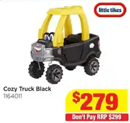 Mr Toys little tikes Cozy Truck Black offer