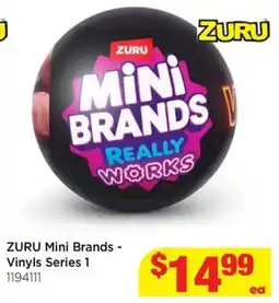 Mr Toys Zuru Mini Brands - Vinyls Series 1 offer
