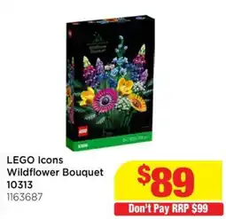 Mr Toys LEGO Icons Wildflower Bouquet offer