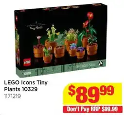 Mr Toys LEGO Icons Tiny Plants offer