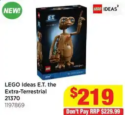 Mr Toys LEGO Ideas E.T. the Extra-Terrestrial offer