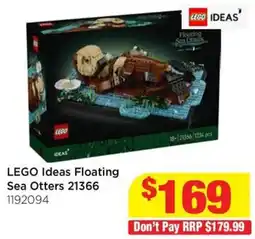 Mr Toys LEGO Ideas Floating Sea Otters offer