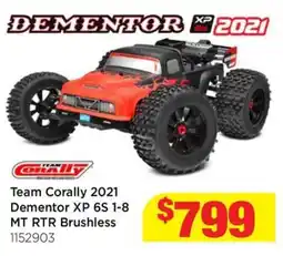 Mr Toys Team Corally Dementor XP 6S 1-8 MT RTR Brushless offer
