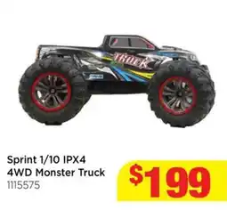 Mr Toys Sprint 1/10 IPX4 4WD Monster Truck offer