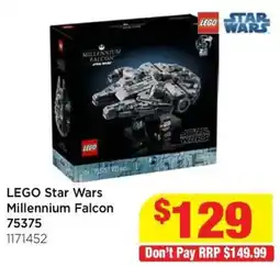 Mr Toys LEGO Star Wars Millennium Falcon offer