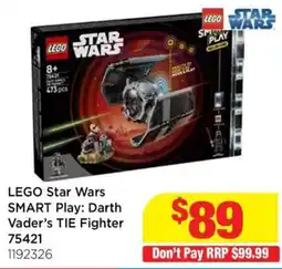 Mr Toys LEGO Star Wars SMART Play: Darth Vader's TIE Fighter offer