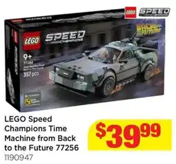 Mr Toys LEGO Speed Champions Time Machine from Back to the Future offer