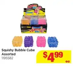 Mr Toys Squishy Bubble Cube Assorted offer