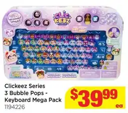 Mr Toys Clickeez Series 3 Bubble Pops - Keyboard Mega Pack offer