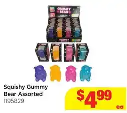 Mr Toys Squishy Gummy Bear Assorted offer