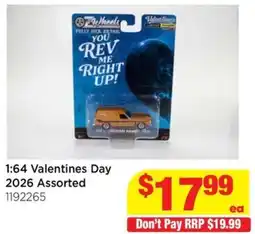 Mr Toys Z Wheels Valentines Day 1:64 Assorted offer