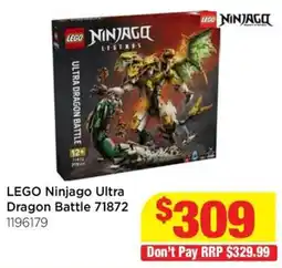 Mr Toys LEGO Ninjago Ultra Dragon Battle offer