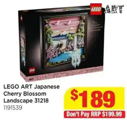 Mr Toys LEGO ART Japanese Cherry Blossom Landscape offer