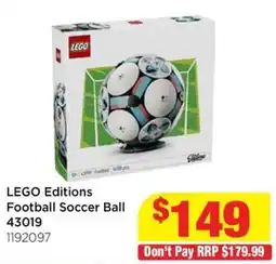 Mr Toys LEGO Editions Football Soccer Ball offer