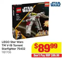 Mr Toys LEGO Star Wars TM V-19 Torrent Starfighter 75432 offer