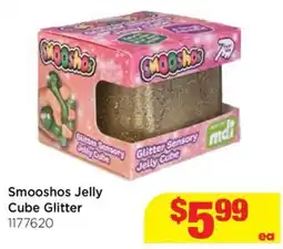 Mr Toys Smooshos Jelly Cube Glitter offer