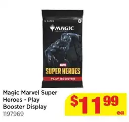Mr Toys Magic Marvel Super Heroes - Play Booster Display offer