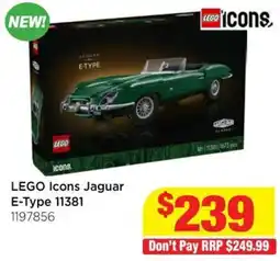 Mr Toys LEGO Icons Jaguar E-Type offer