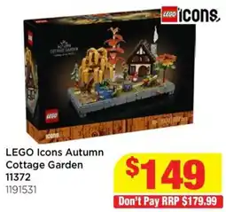 Mr Toys LEGO Icons Autumn Cottage Garden offer