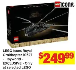 Mr Toys LEGO Icons Royal Ornithopter offer