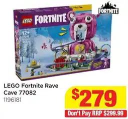 Mr Toys LEGO Fortnite Rave Cave offer