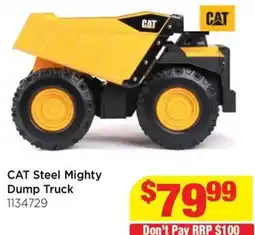 Mr Toys CAT Steel Mighty Dump Truck offer