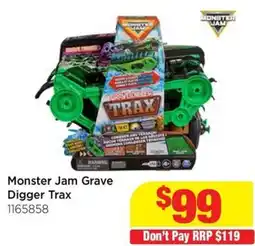 Mr Toys Monster Jam Grave Digger Trax offer