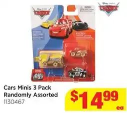 Mr Toys Cars Minis 3 Pack offer