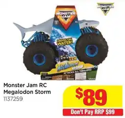 Mr Toys Monster Jam RC Megalodon Storm offer