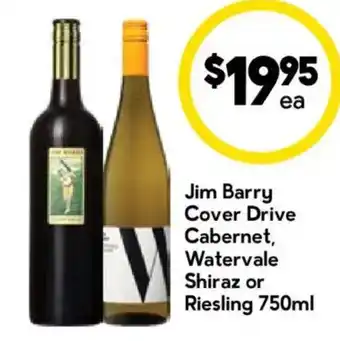 Jim Barry Cover Drive Cabernet, Watervale Shiraz or Riesling