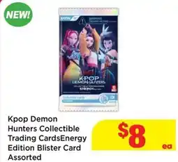 Mr Toys Kpop Demon Hunters Collectible Trading Cards Energy Edition Blister Card Assorted offer
