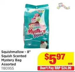 Mr Toys Squishmallow - 8" Squish Scented Mystery Bag Assorted offer