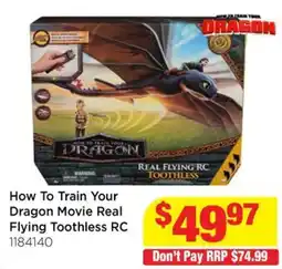 Mr Toys How To Train Your Dragon Movie Real Flying Toothless RC offer
