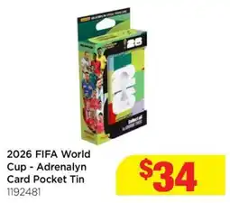 Mr Toys 2026 FIFA World Cup - Adrenalyn Card Pocket Tin offer