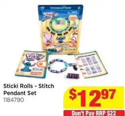 Mr Toys Sticki Rolls - Stitch Pendant Set offer